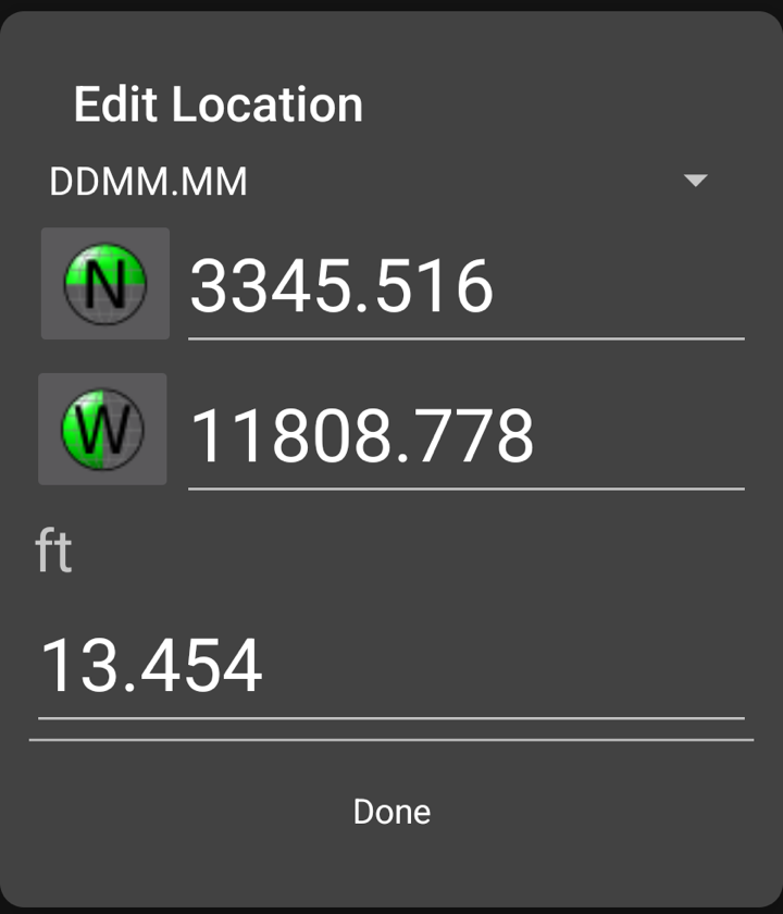 Edit Location
